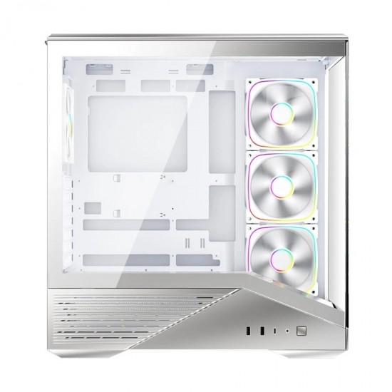 1st Player GM7 Mid Tower Silver ATX Gaming Desktop Case