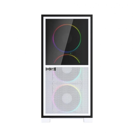 1STPLAYER IF8 RGB ATX Gaming Casing White