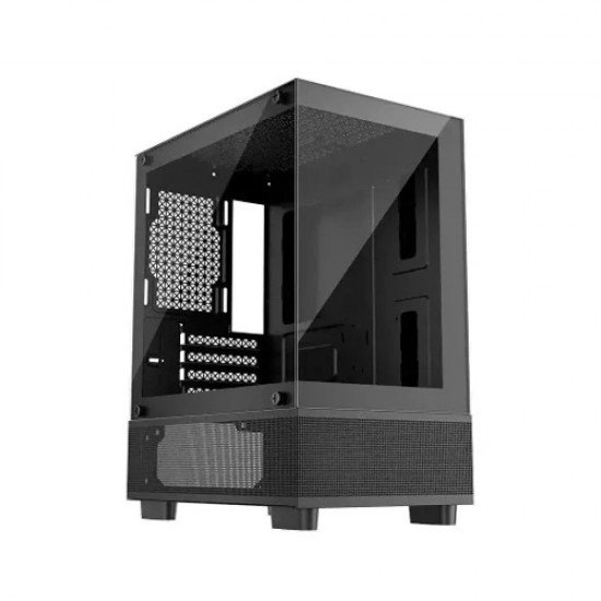 1STPLAYER Mi2-A M-ATX Mid Tower Black Gaming Casing