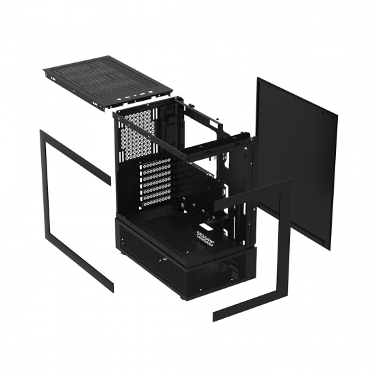 1stPlayer Mi7-A Mid Tower ATX Gaming Casing Black