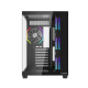1STPLAYER BV7 Mid Tower Gaming PC Case Black