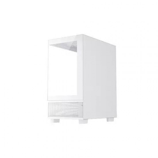 1ST PLAYER MI2 WHITE F7 ARGB FAN (2 TOP 1 REAR) MICRO ATX CASING