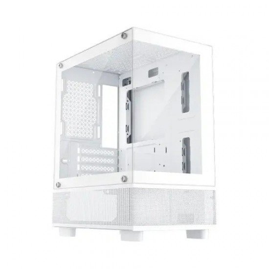 1STPLAYER Mi2-A White M-ATX Mid Tower Gaming Casing