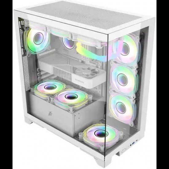 1STPLAYER Mi8 White ATX Gaming Casing