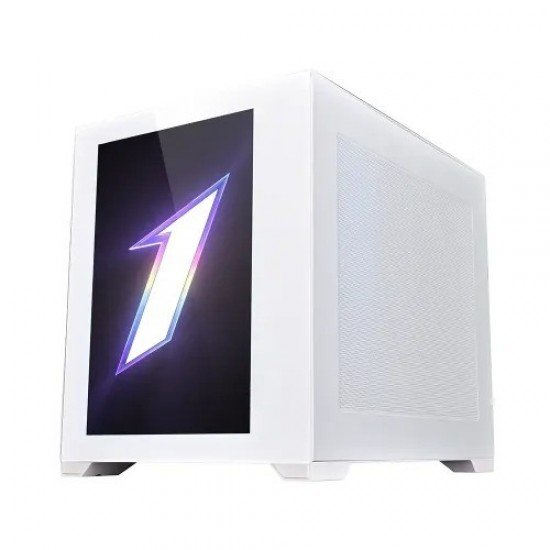 1STPLAYER SP7 Emotion View RGB ATX Gaming Casing White
