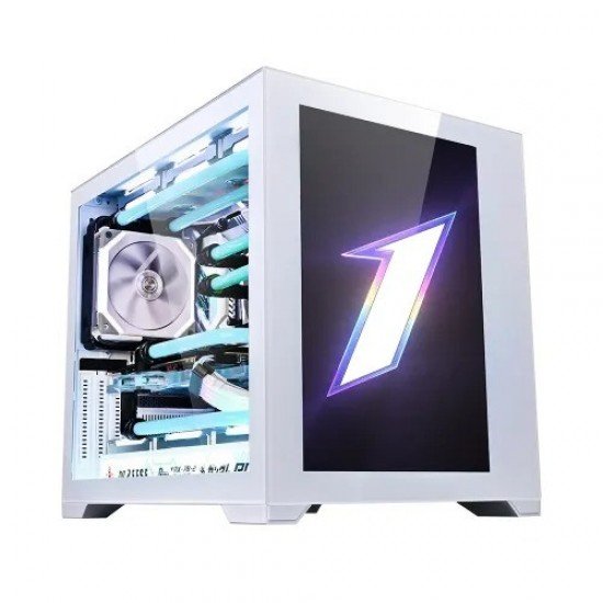 1STPLAYER SP7 Emotion View RGB ATX Gaming Casing White