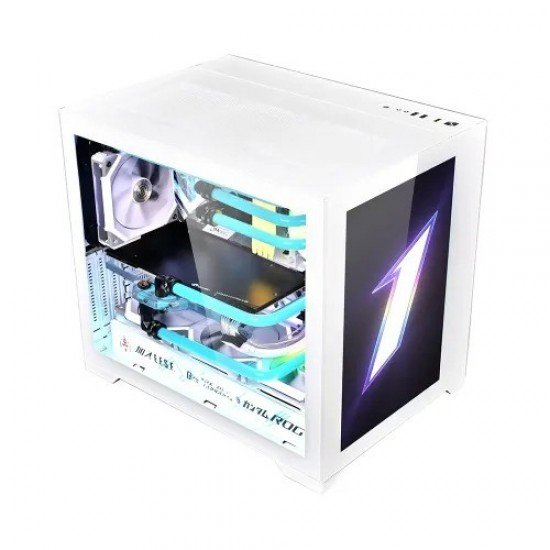 1STPLAYER SP7 Emotion View RGB ATX Gaming Casing White