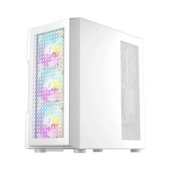 1STPLAYER T7 RGB ATX Mid Tower Gaming Casing White