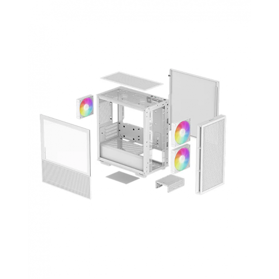 DeepCool CH360 WH High Airflow mATX Case