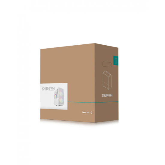 DeepCool CH360 WH High Airflow mATX Case