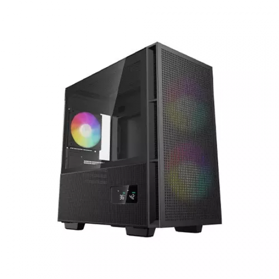 DeepCool CH360 Digital mATX Mid-Tower Gaming Casing with Digital Display