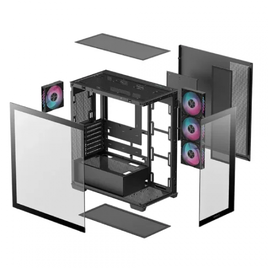 DeepCool CG580 4F V2 Panoramic ATX Mid-Tower Case