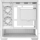 Deepcool CG380 3F WH Micro ATX Mid Tower White Casing