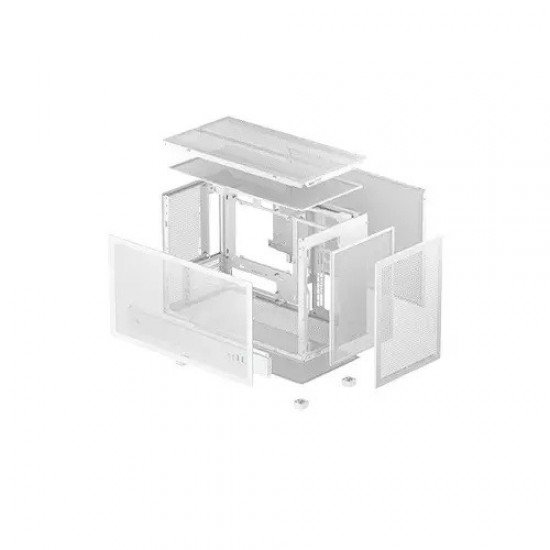 Deepcool CH260 WH Desktop White Case