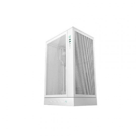 DeepCool CH270 DIGITAL WH M-ATX Mini-Tower Gaming Case