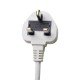 Deli CT703ES 3 Pin 4 Port 3 Meter With surge Protection Power Strip