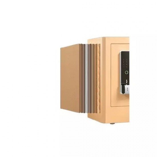 Deli 4117G Fingerprint & Digital Safe Box with Locker