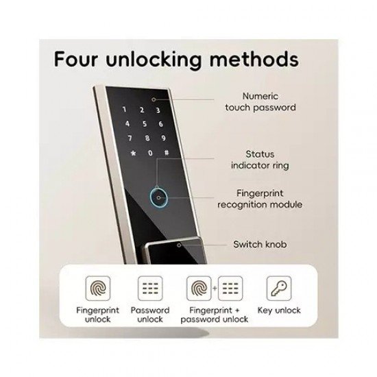 Deli ET596 Fingerprint Password Digital Safe Box / Locker / Vault