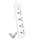 Deli ET403 4-Port 10A Power Strip 