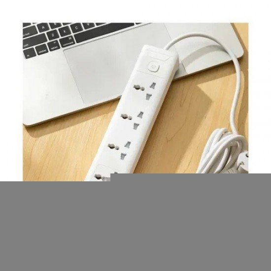 Deli ET403 4-Port 10A Power Strip 
