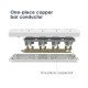 Deli ET404 Universal Hole Extension Cord 4 Port 2 Pin Power Strip