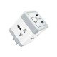 Deli ET426 4 Port Conventional Adapter