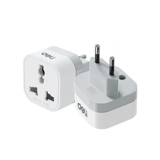 Deli ET738EU 1 Port Conventional Adapter