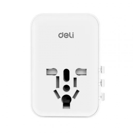 Deli T766 25W Travel Adapter