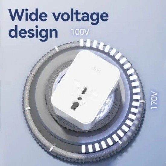 Deli T766 25W Travel Adapter