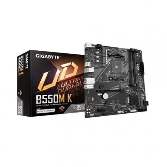 Gigabyte B550M K AMD AM4 Micro ATX Motherboard