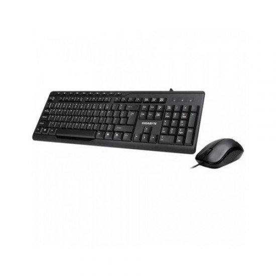 Gigabyte KM6300 USB Multimedia Keyboard Mouse Combo Black