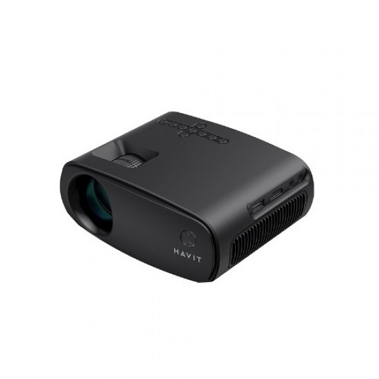 Havit PJ207 160 Lumens HD 720p Wi-Fi Screen Mirroring Portable Projector