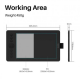 Huion H320m 2 In 1 Graphic Tablet