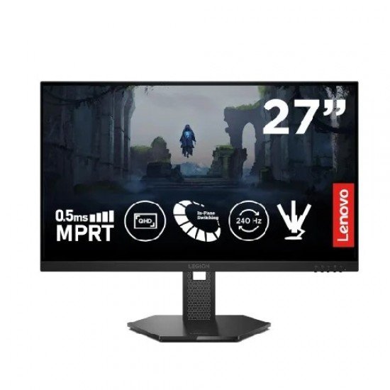 Lenovo Legion 27Q-10 27" 240Hz 2K QHD 0.5 ms IPS Gaming Monitor