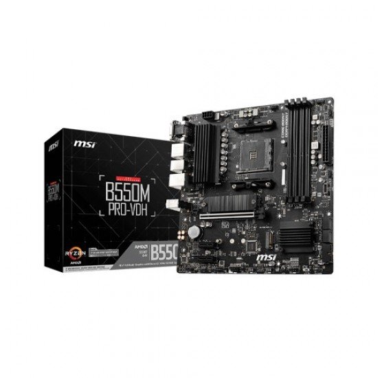 MSI B550M PRO-VDH M-ATX MOTHERBOARD