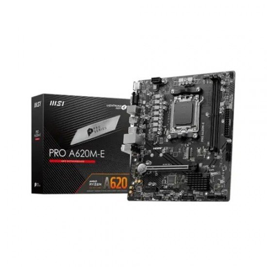 MSI PRO A620M-E AMD Ryzen M-ATX Motherboard