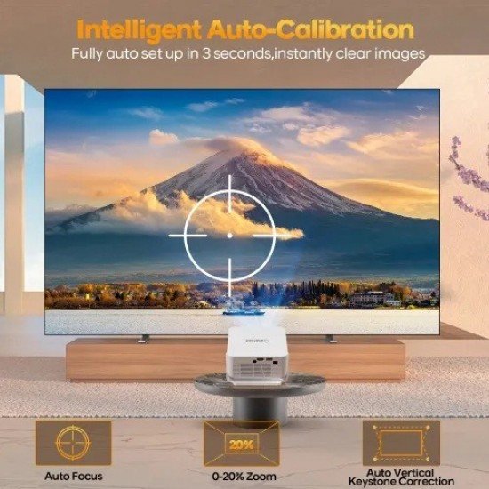 Magcubic HY300Max 400 ANSI Android 14 Portable Projector