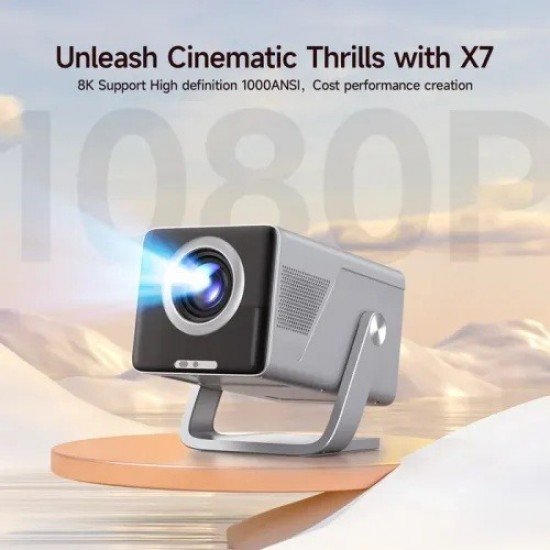 Magcubic X7 1000 ANSI LUMEN AUTO FOCUS Smart Projector 2GB RAM 16GB ROM