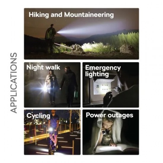 Philips SFL2142C4 LED Rechargeable Torch Light (4 Pcs)