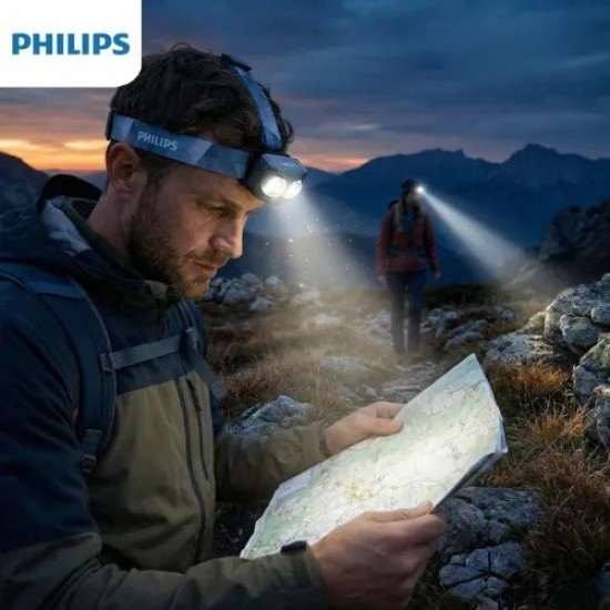 Philips SFL3342RH/56 LED Rechargeable Headlamp