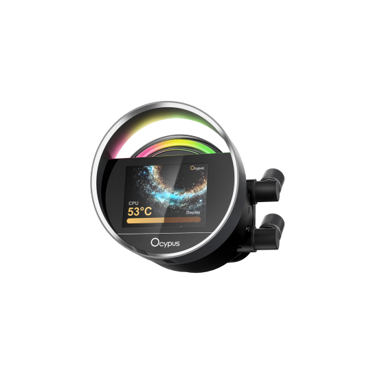 Ocypus Sigma L24 BK ARGB 240mm AIO Liquid CPU Cooler With Display