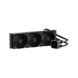 Ocypus Iota L24 BK 240mm AIO Liquid CPU Cooler With Dot-Matrix Digital Display