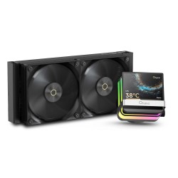 Ocypus Sigma L24 PRO BK 240mm AIO Liquid CPU Cooler With Display