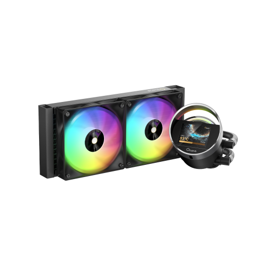 Ocypus Sigma L24 BK ARGB 240mm AIO Liquid CPU Cooler With Display