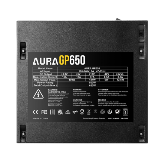 Gamdias AURA GP650 650W Power Supply