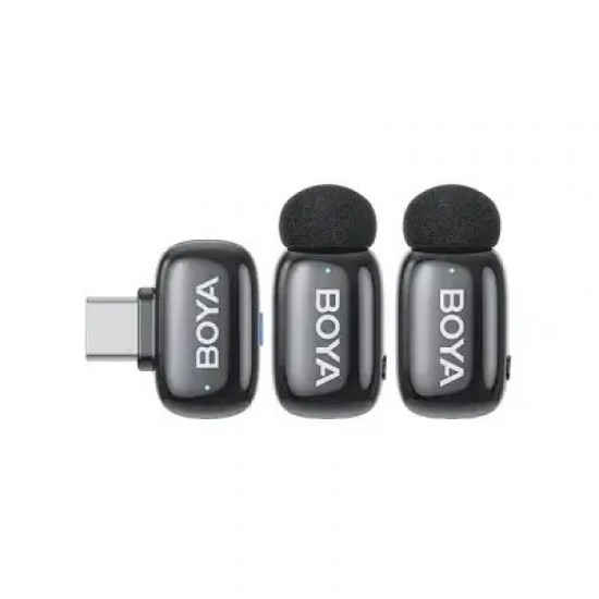 BOYA mini 2-04 Wireless Microphone (TX-2, RX-1)