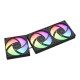 Gamdias CHIONE E4-360 V2 360mm ARGB AIO Liquid CPU Cooler With Display