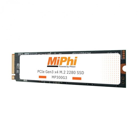 MiPhi MP300G3 512GB M.2 PCIe Gen3 NVMe SSD