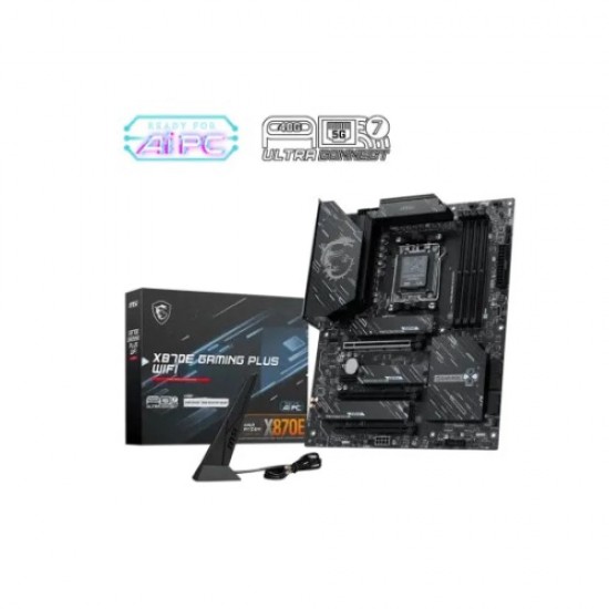 MSI X870E GAMING PLUS WIFI AM5 ATX Motherboard