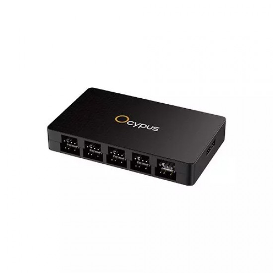 Ocypus Delta EH10 PRO 10 x 4-Pin PWM Fans ARGB Convertor